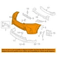thumbnail image 3 of For 17-19 Highlander Front Upper Bumper Cover Assembly w/o Park Aid Sensor Holes, 3 of 5