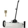 thumbnail image 4 of KFFKFF 18" Magnetic Sweeper with Wheels 45lbs Rolling Sweeper Lawn Yard Grass, 4 of 9