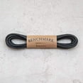 thumbnail image 3 of Benchmark Basics Charcoal Grey 33" Round Waxed Cotton Shoelaces | 2mm (5/64?) Width (33 Inches, Charcoal Grey), 3 of 3