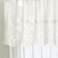 thumbnail image 4 of CNKOO Lace Cafe Kitchen Ruffle Window Drape Valance Semi Transparent Voile Curtains Window, 4 of 8