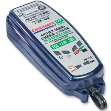 Tecmate OptiMate Lithium 4s 0.8A Battery Charger/Maintainer (TM-471)
