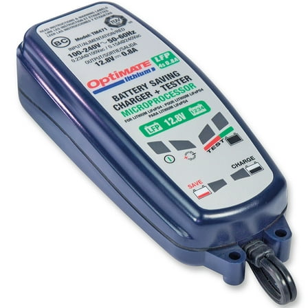 Tecmate OptiMate Lithium 4s 0.8A Battery Charger/Maintainer (TM-471)