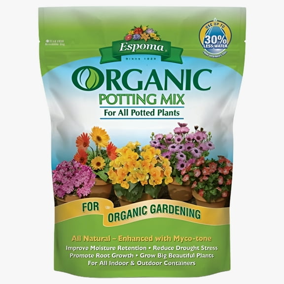 Espoma Organic Potting Soil Mix, All Natural Potting Mix For All Indoor & Outdoor Containers Including Herbs & Vegetables for Organic Gardening, 2 cu ft