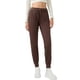 thumbnail image 1 of Pantalones de Yoga de Cintura Alta para Mujer con Puños Ajustables con Cordón y Bolsillos, Ideales para Correr, Entrenar o Ir Al Gimnasio. Marrón M, 1 of 8