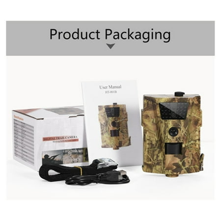 4pcs/LOT Wireless Wildlife Trail Basic Camera Night Vision Wild Surveillance Photo Traps Cameras
