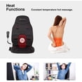 thumbnail image 3 of BestMassage MassageSeat Cushion with Heat Therapy 8 Motor Vibrations 4 Modes 3 Speed,Black, 3 of 7