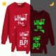 thumbnail image 2 of Sudadera navideña a juego para toda la familia, diseño exclusivo de elfo luminoso, 2 of 3