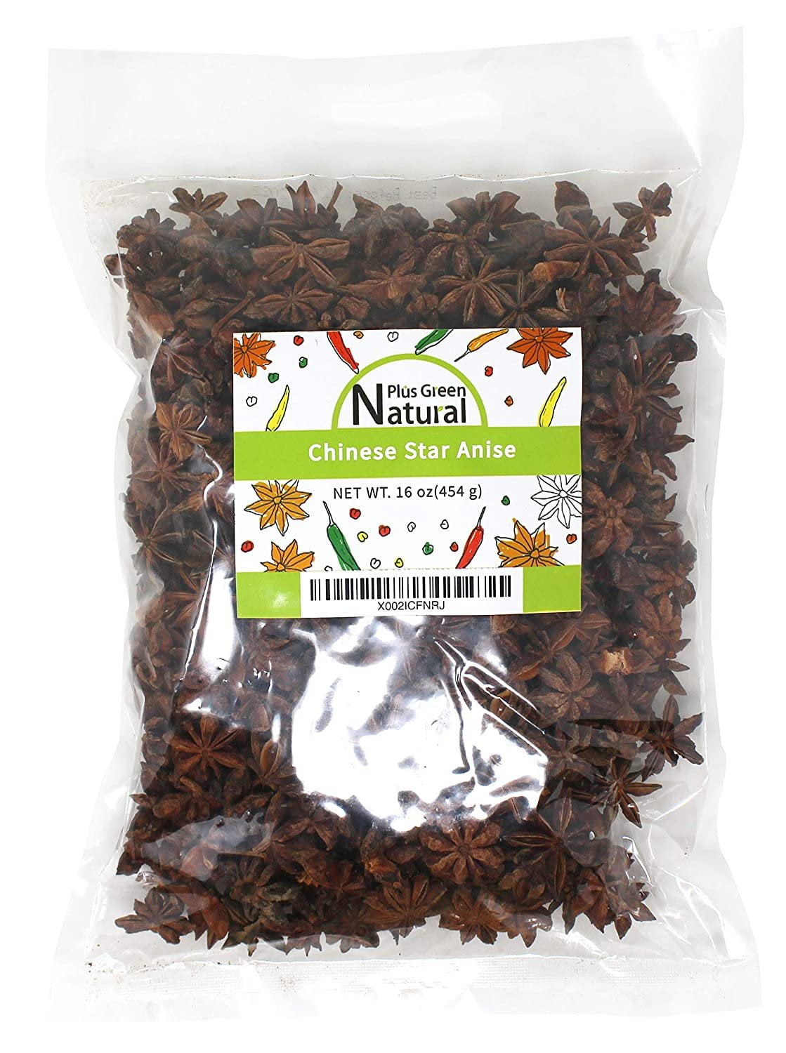 Whole Star Anise Seeds Pods 16 Ounces, 100 Natural Whole Chinese Anise