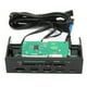 thumbnail image 1 of M Buder Estación de Acoplamiento Panel Frontal 5.25 y 3.5 Pulgadas Type-C USB 3.0 eSATA Hub Lector de Tarjetas para PC Computadora Alta Velocidad 13.3 cm / 5.25 inches, 1 of 9