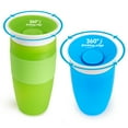 thumbnail image 3 of Munchkin® It's a Miracle®! Gift Set, Includes 10 oz & 14 oz Miracle® 360° Cups, Blue/Green, Unisex, 3 of 6