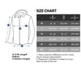 thumbnail image 7 of Little Donkey Andy Women's Winter Lightweight Warm Fleece Jacket Thumb Holes Thermal Hooded Coat Running Hiking Marine Blue M, 7 of 7