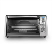 BLACK+DECKER Countertop Convection Toaster Oven, Stainless Steel, CTO6335S