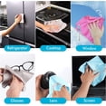 thumbnail image 6 of TAVENE Nano Streak Free Magic Microfiber Cleaning Cloths, Nanoscale Easy Clean, Lint Free Dish cloth Wine Glass Polishing Towel, Reusable for Fish Scale Window Mirror Glass Car Stainless Steel, 6 of 9