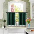 thumbnail image 4 of Cortina XTMYI Verde Impermeable para Cocina y Baño 60x61 cm, 4 of 6