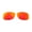 Fire Red Mirror Coated - Polarized, variant on Walleva Transition/Photochromic Polarized Replacement Lenses for Maui Jim Hikina Sunglasses