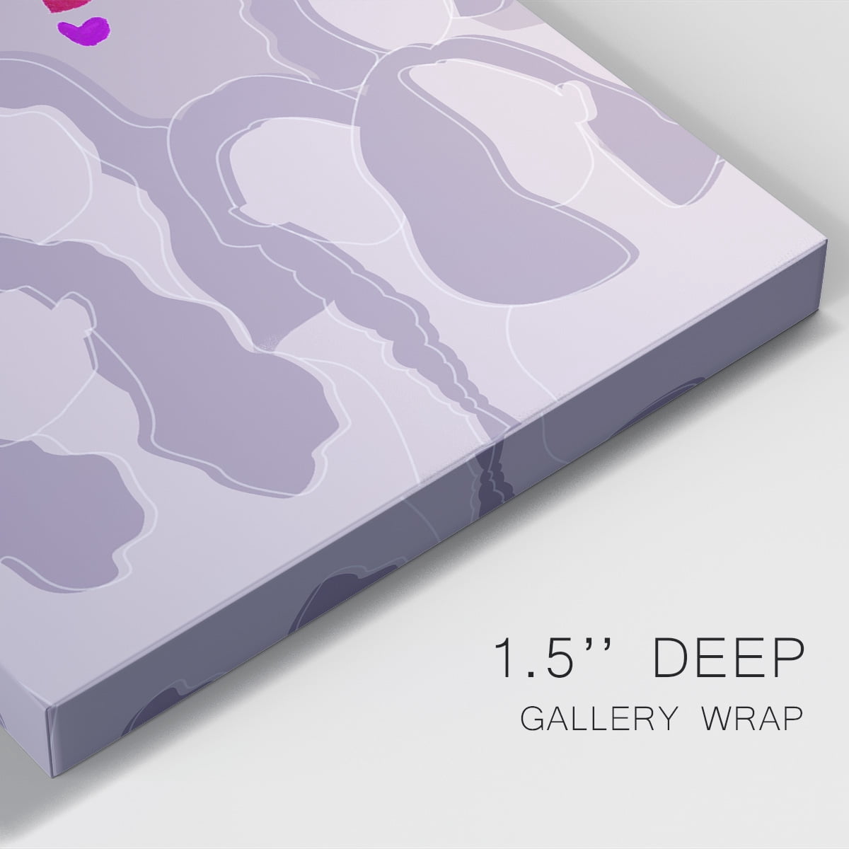 Happy Galentine's Day Collection B Premium Gallery Wrapped Canvas - Ready to Hang