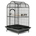 thumbnail image 6 of Prevue Pet Products Wrought Iron Silverado Macaw Dometop Bird Cage, Silver, 6 of 24