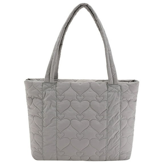 Quilted Shoulder Bag for Women Puff Hobo Handbag Lightweight Tote Bag Padding Bag Satchel Gym Bag Travel Bag