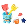 thumbnail image 2 of Juego de juguetes de playa, juego de juguetes de arena para acampar, juguetes para el baño para niños y niñas cubeta de llenado 6, 2 of 9