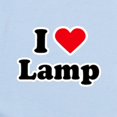 thumbnail image 2 of CafePress - I Love Lamp Infant Bodysuit - Baby Light Bodysuit, Size Newborn - 24 Months, 2 of 4