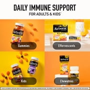 Airborne Immune Essentials Vitamin C Gummies, Multivitamin Immunity Support Supplement, Assorted Fruit Flavor, 60 count