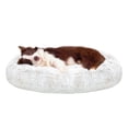 thumbnail image 1 of Cama para Perros Donut Grande, Cama Redonda Relajante y antiansiedad, Cama Ultra Suave y autocalentable para Perros, Gatos, Cachorros y Gatitos, 1 of 7