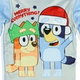 thumbnail image 3 of Bluey Pajamas Merry Everything Toddler Kids 2-Piece Tight Fit Christmas Sleep Set, 3 of 5
