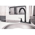 thumbnail image 3 of Grifo de Cocina Dura Faucet DF-PK330HLH Negro Mate, 3 of 9