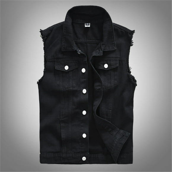 Denim Men Vest