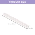 thumbnail image 5 of Irregular Jagged Ruler Metal Paper Tearing Ruler Craft Ruler Deckle Edged Ruler, 5 of 8