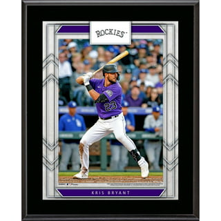 Framed Kris Bryant Colorado Rockies Autographed Nike City Connect