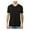 Black, variant on Lacoste Mens V-neck Pima Cotton Jersey T-shirt Black TH6710 031