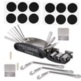 thumbnail image 1 of Bike Repair Tool, Durable Puncture Repair Kit, 21Pcs/Set Mini Compact Portable for Tire, Bicycle Repair Road Bike, 1 of 7