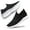 Black White, variant on YHOON Women's Walking Shoes - Slip on Sneakers Lightweight Tennis Shoes Sock Sneakers