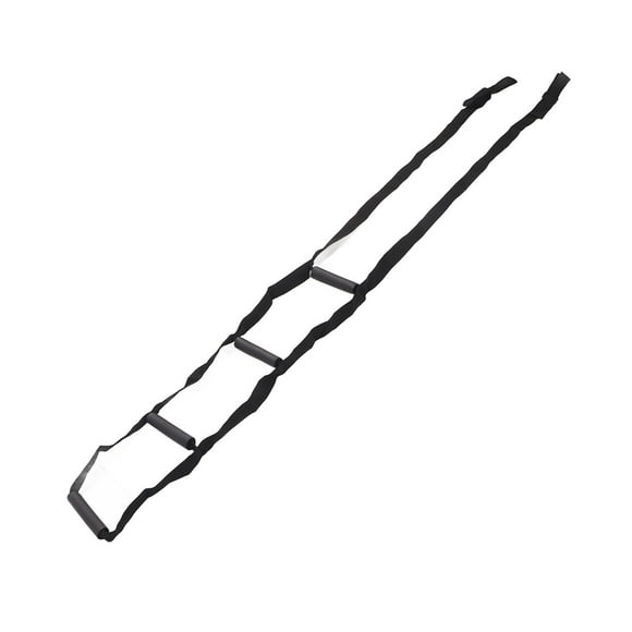 Bed Ladder Assist Rope, Nylon Foam Assist Bed Rope Wear Resistant Easy Installation Length Adjustable With 4 Anti Skid Handle For Travel