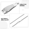 thumbnail image 3 of WEUVEB Collar Colgante Masculino Con De Barbería Y Acabado Delicado En Metal Color Para Uso Diario, 3 of 7