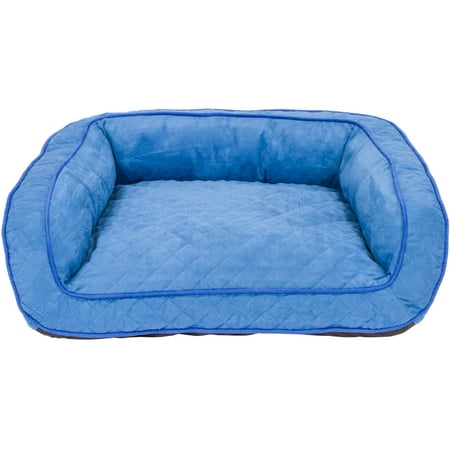 Cozy Pet Couch Dog Bed - Blue