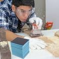 thumbnail image 3 of 10pcs Sanding Sponge Sanding Block Dry Sanding Sponges For Drywall Wood Metal, 3 of 9