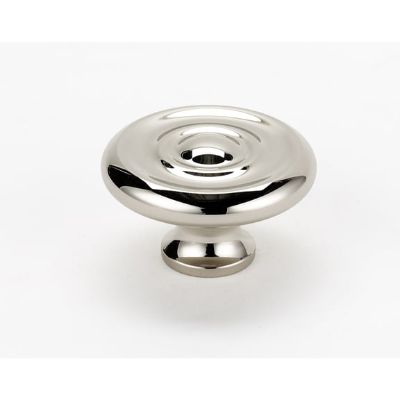 Alno A817-14-PN Cabinet Knob Polished Nickel