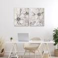 thumbnail image 2 of Stupell Industries Cottage Sandstone Tinted Blooms 2pc Canvas Art Set, 16 x 20 each, by Carol Robinson, 2 of 7