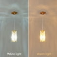 thumbnail image 7 of ZHLWIN Gold Pendant Lighting Modern Pendant Light, Mini Crystal Chandeliers Adjustable Pendant Light Fixture for Kitchen Island Dinning Room Bedroom, 7 of 7