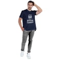 thumbnail image 4 of Inkmeso Graphic "Proud Dad Of Our Official Teenager"Tshirt For Proud Daddy Men's Round Neck Tee Shirt, 4 of 6