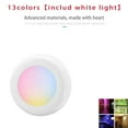 thumbnail image 4 of HAOANMulticolor LED Puck Lights with Remote Control  16 Color Options  Ideal for Reading and Makeup  Includes Timer Function and Adjustable Brightness C, 4 of 5