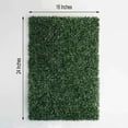 thumbnail image 3 of Efavormart 4 Pack 10 Sq ft. Artificial Boxwood Hedge Faux Green Living Wall Foliage Green Garden Wall Mat, 3 of 11