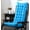 Sky Blue, variant on Lounge Chair Cushions, 49*19" Soft Thicken Patio Chaise Lounge Cushions Printed, Rocking Chair Recliner Pad with Ties, Zero Gravity Lounge Chaise Chair Cushion for Outdoor Indoor Furniture