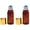 Green-2Pcs, variant on 1/2 Pack Rose Quartz Roller Bottles for , 50ml Refillable Amber Glass Roll On Bottles with Natural Roller Balls, Leak-Proof Travel Perfume Bottle with Gold Caps