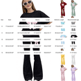 thumbnail image 3 of GiLiling Girls 2 Piece Outfits Cute Bow Print T-Shirt and Flare Pants Spring Summer Teen Tween Fashion Clothing Set (Yellow, 7-8 Years), 3 of 4