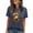 Dark Blue, variant on Pxxlle Flower Graphic Tees for Women Casual Short Sleeve Cotton T Shirts Loose Fit Round Neck Going Out Tops (Red S)