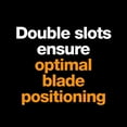 thumbnail image 6 of Fiskars Universal Scissors Sharpener, Ceramic Sharpening Heads, Automatic Adjustment, White, 6 of 8