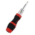 thumbnail image 6 of EOTVIA Flashlight Screwdriver,5‑in‑1 LED Light Up Screwdriver Set Flat Bit Multifunction Red High Strength For All Day Work,Screwdriver With LED Light, 6 of 8